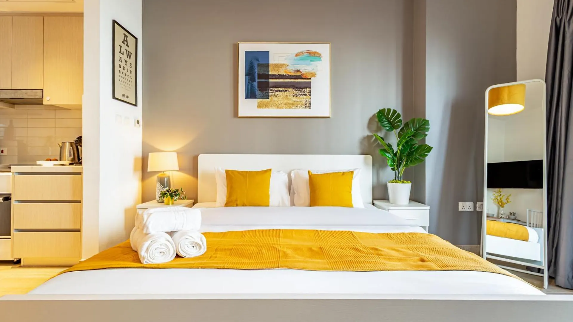 Perfect Studio For Families Next To Ferrari World, Sea World, Warner Bros World & Yas Mall أبو ظبي الإمارات العربية المتحدة